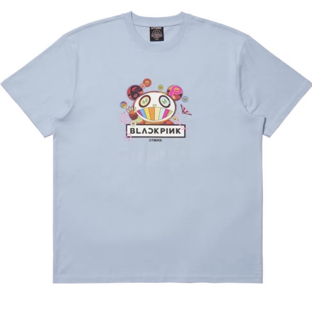 NWT blackpink × Takashi murakami official merch YG Short Sleeve Shirt